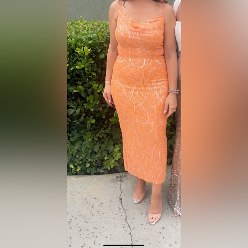 Elegant sequence dress